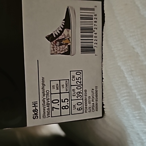 Vans Sk8-Hi Disney Nightmare Before Christmas Limited Edition Hard to Find - Picture 13 of 16